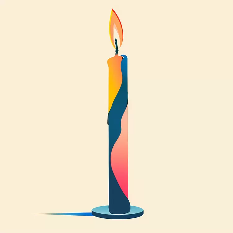 Cartoon Candle
