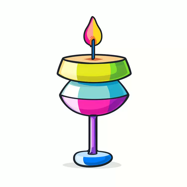 Cartoon Candle