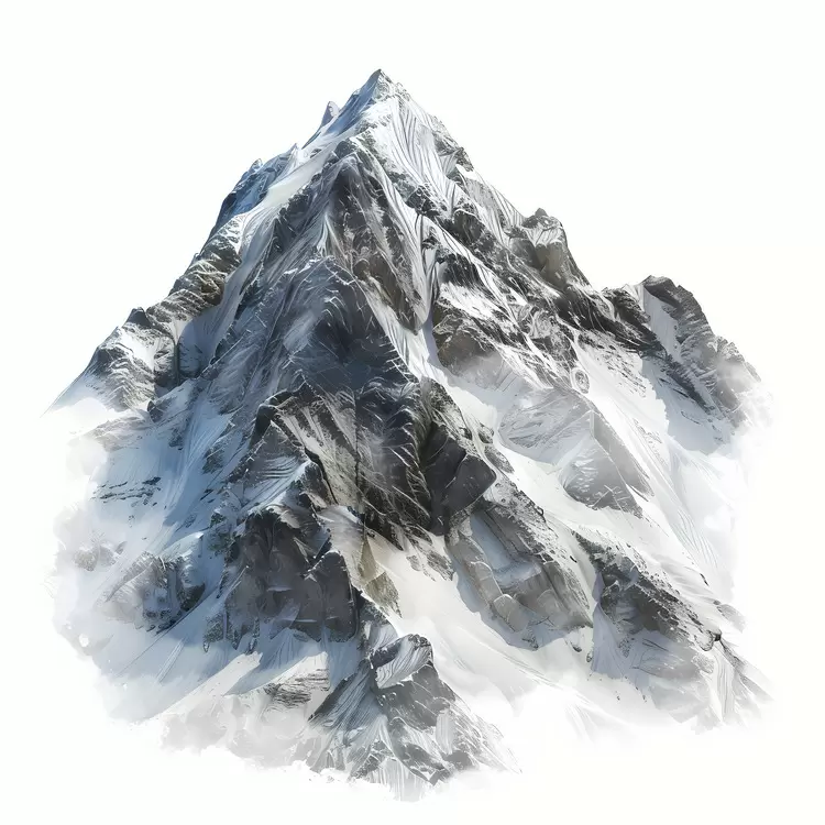 mountain aerial view