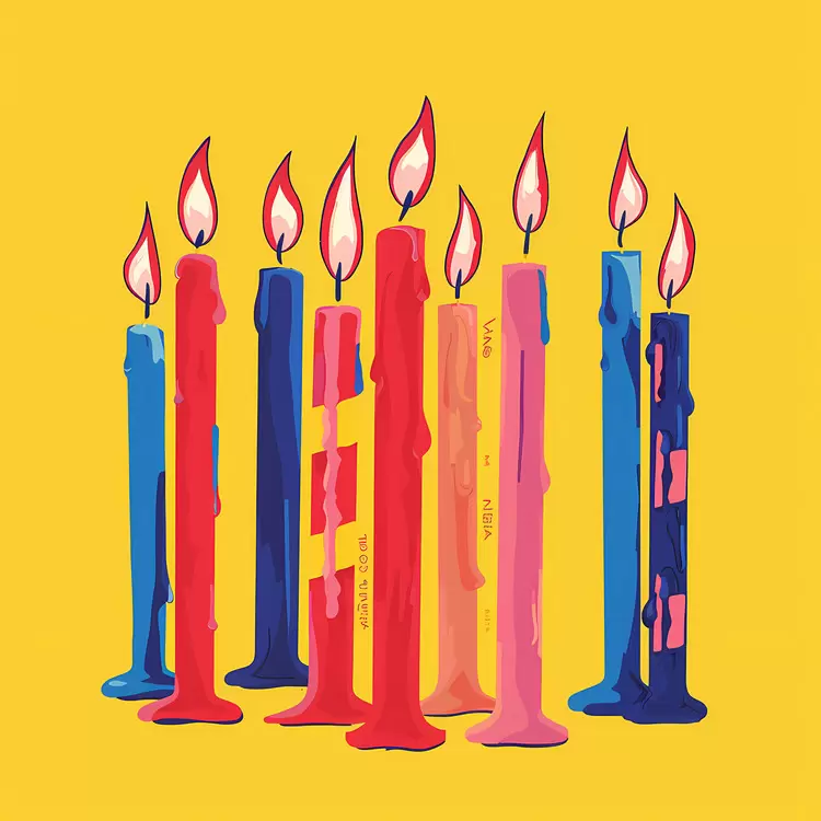 Cartoon Candle