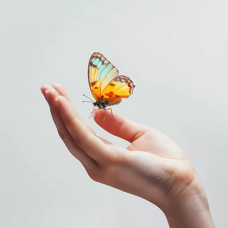 butterfly hand