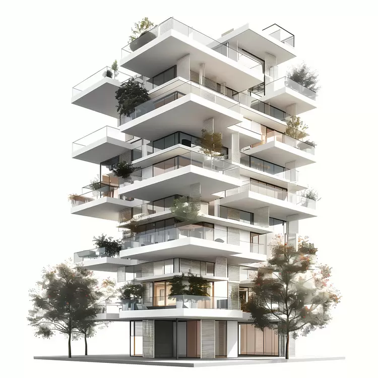 balconies building