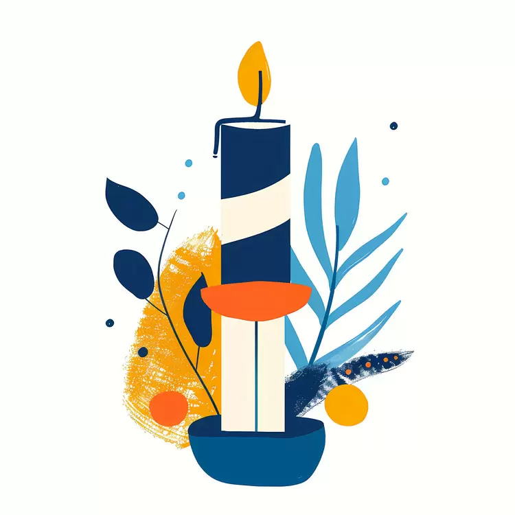 Cartoon Candle