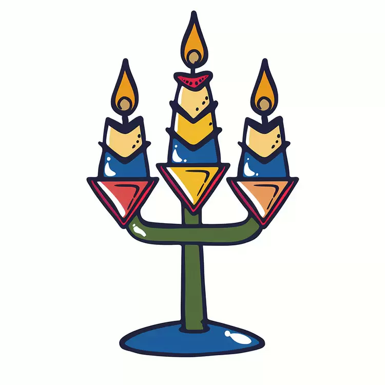 Cartoon Candle