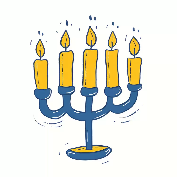 Cartoon Candle