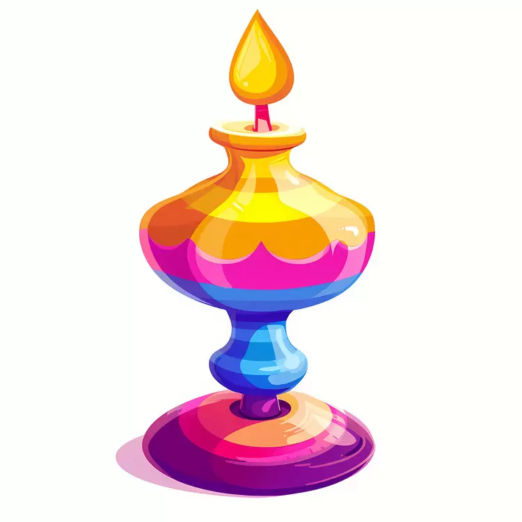 Cartoon Candle
