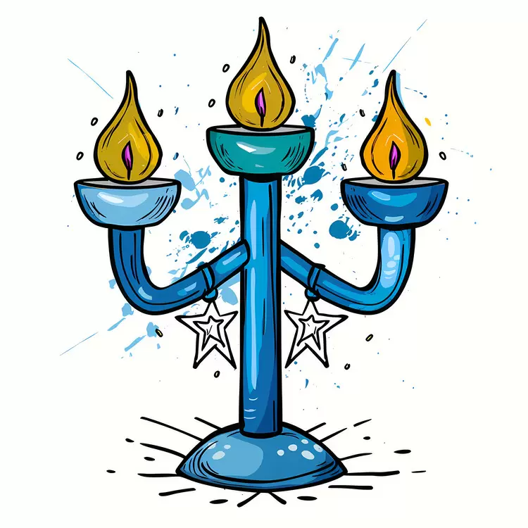 Cartoon Candle