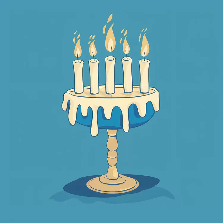 Cartoon Candle
