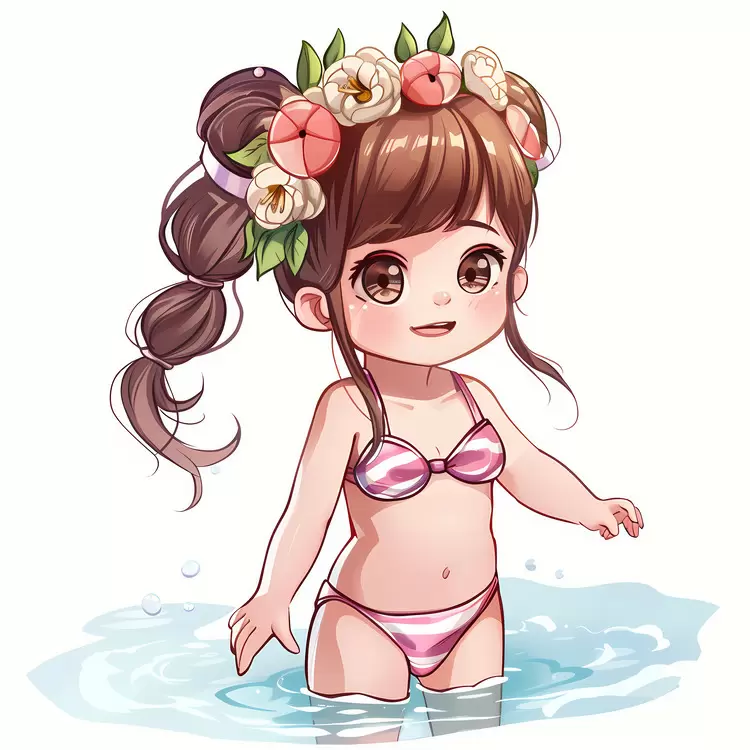 swimming suit baby girl