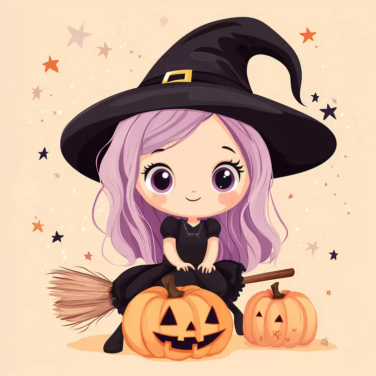 cute halloween witch