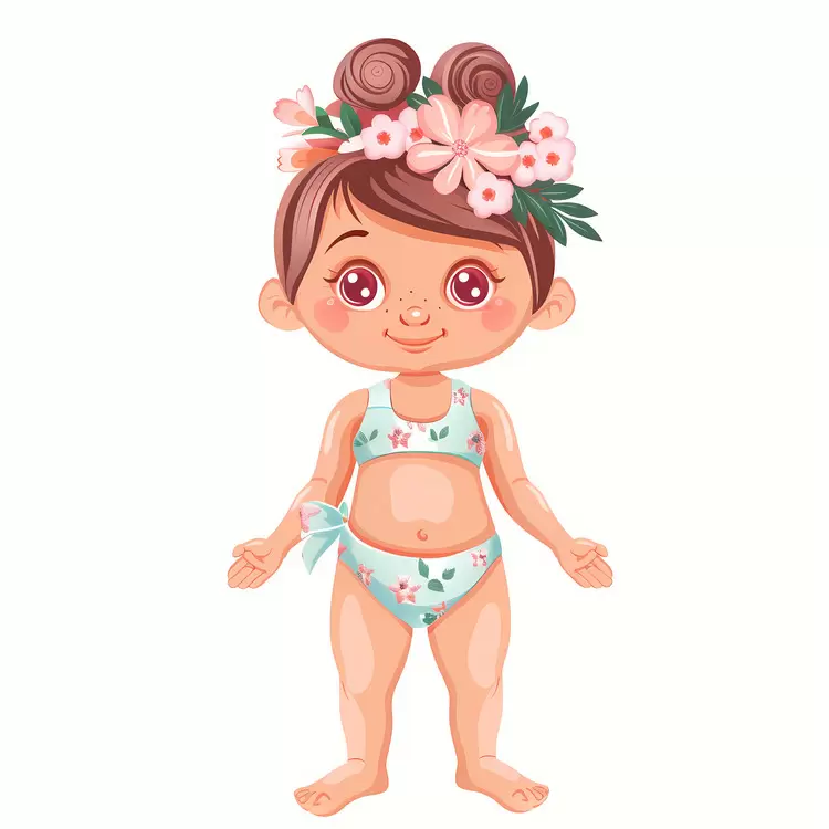 swimming suit baby girl