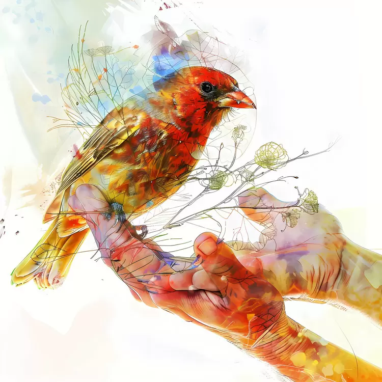 bird hands