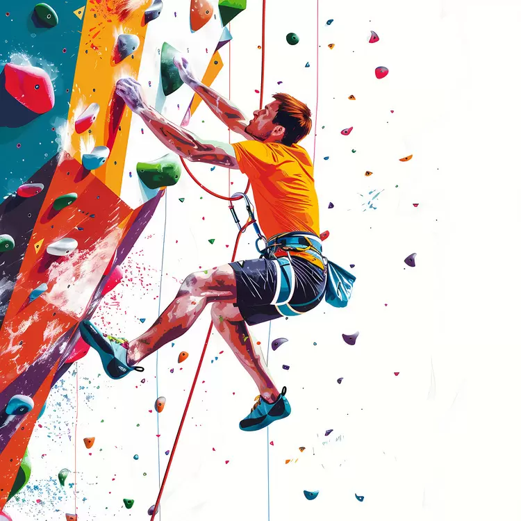 rock climbing