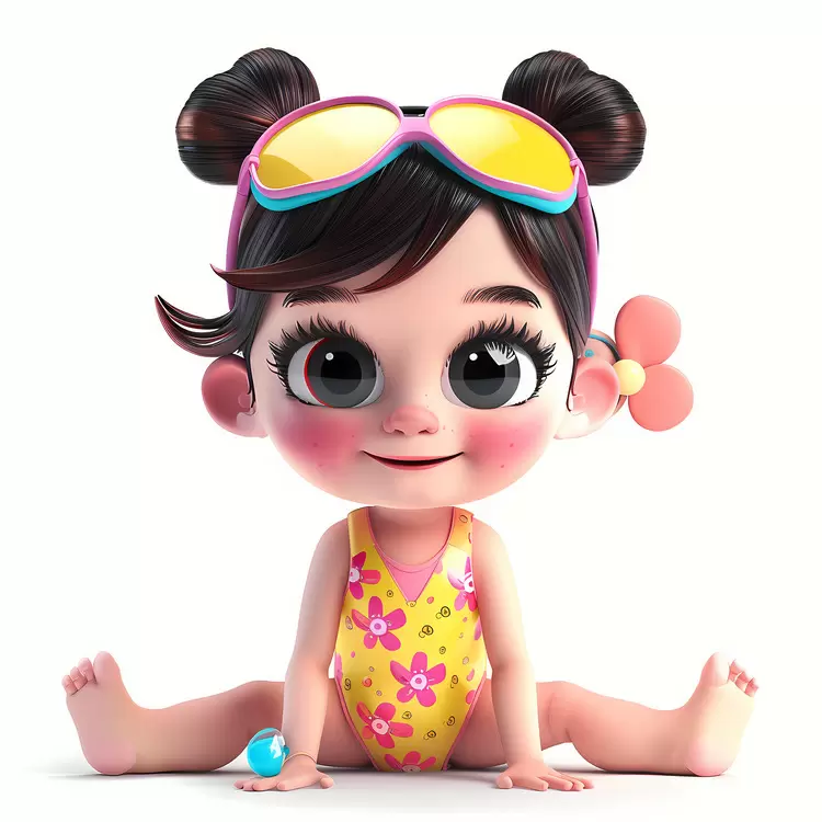 swimming suit baby girl