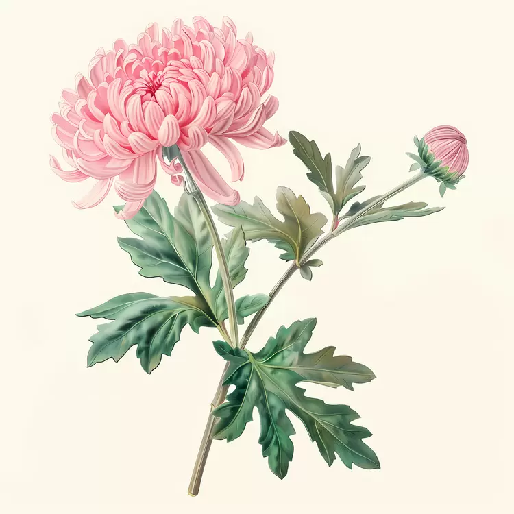 pink chrysanthemum