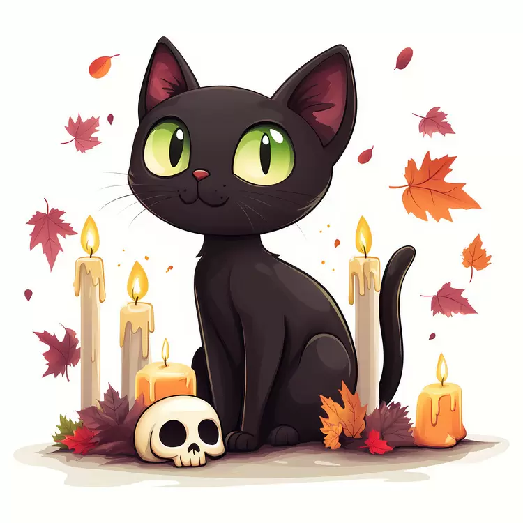Halloween Black Cat
