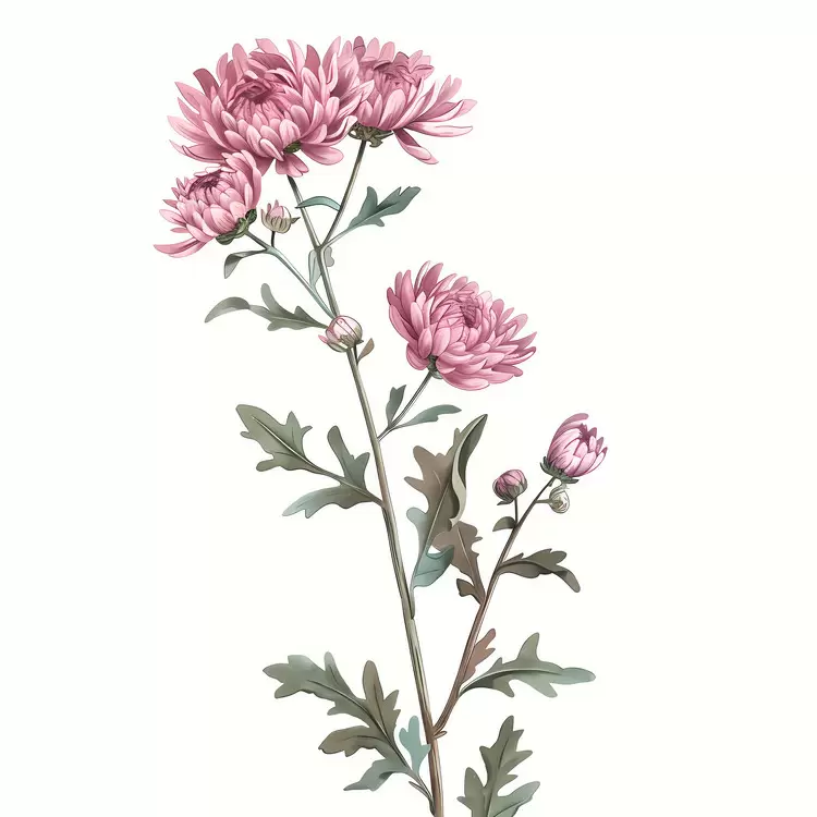 pink chrysanthemum