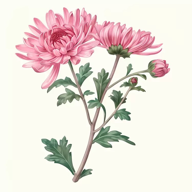 pink chrysanthemum