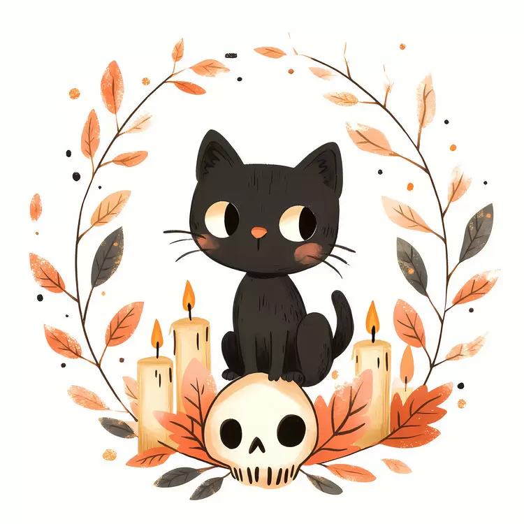 Halloween Black Cat