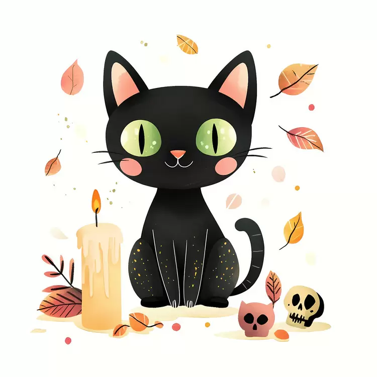 Halloween Black Cat
