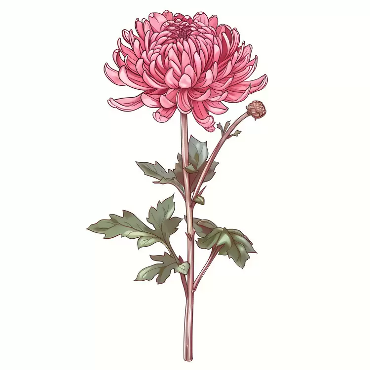 pink chrysanthemum