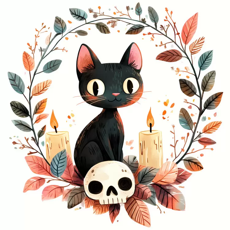 Halloween Black Cat