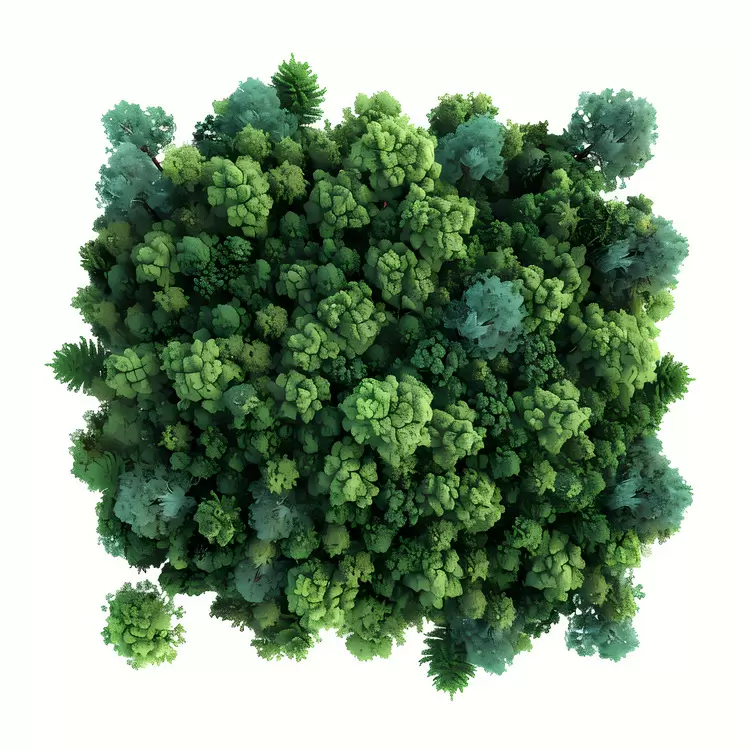 forest aerial view