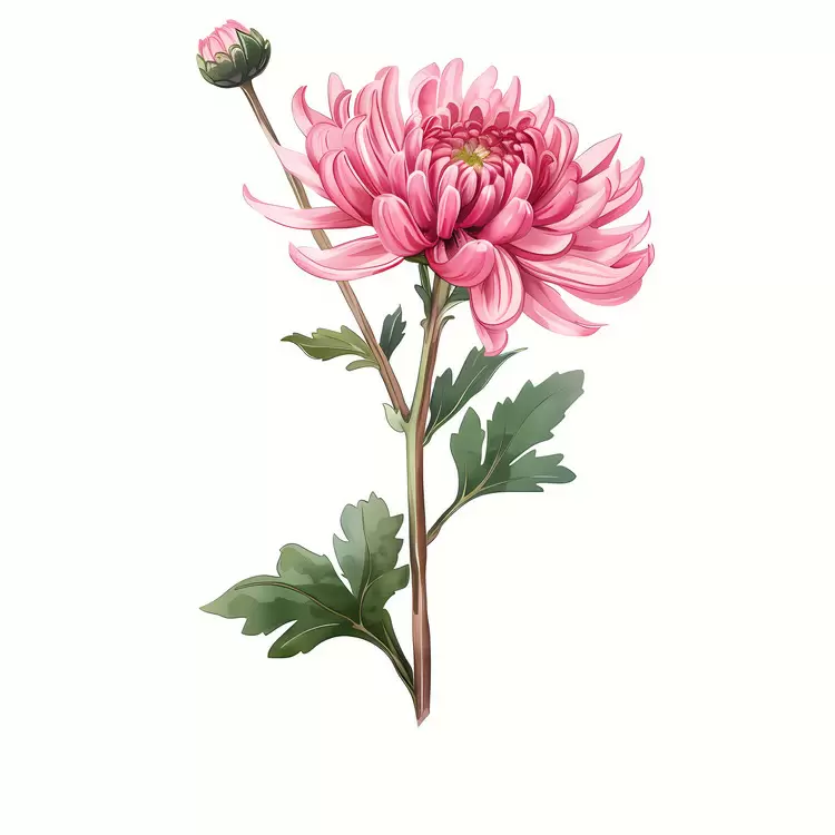 pink chrysanthemum