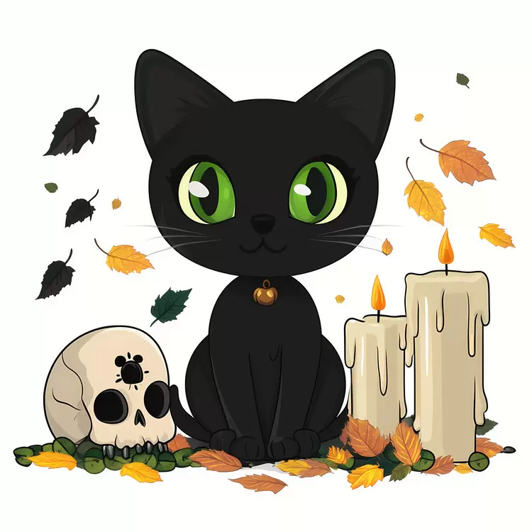 Halloween Black Cat