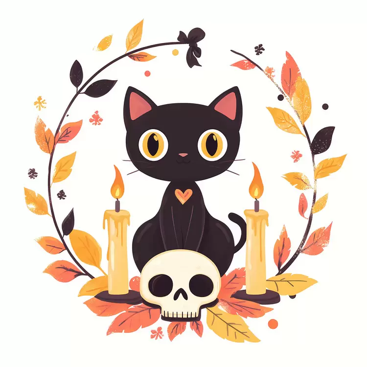 Halloween Black Cat