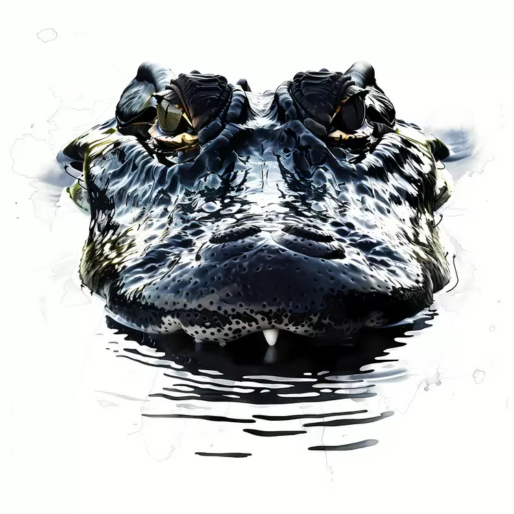 alligator emerge
