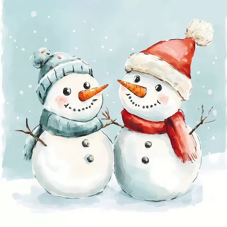 Cute Snowman