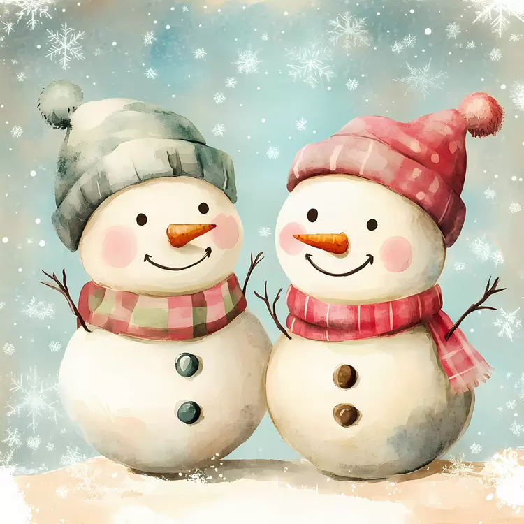 Cute Snowman