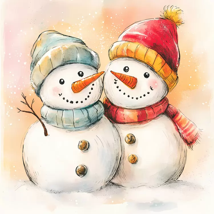 Cute Snowman
