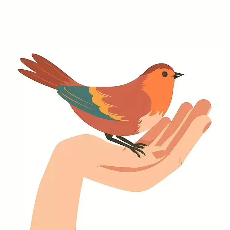 bird hands
