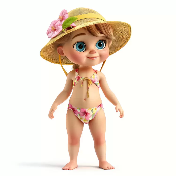 baby girl swimming suit