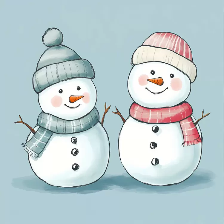 Cute Snowman