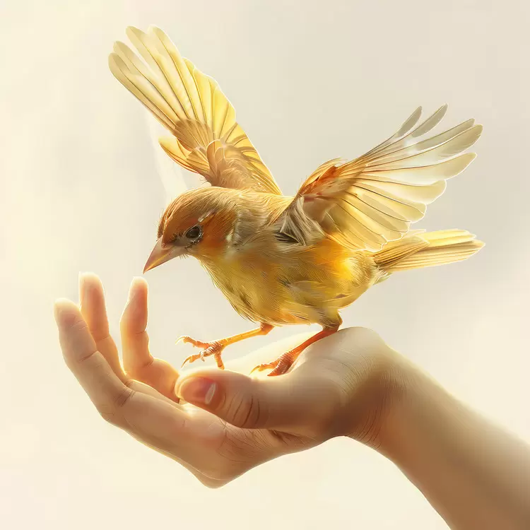 bird hands