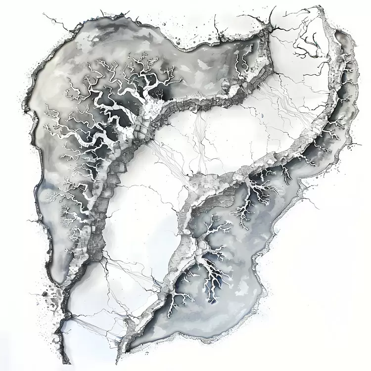 river aerial view