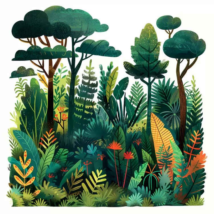 dense forest