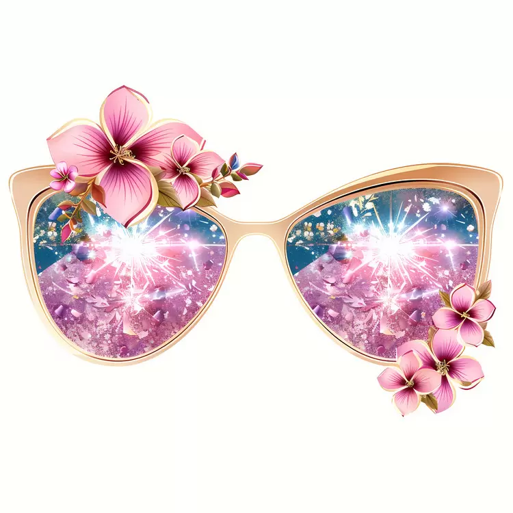 sunglasses flower girl