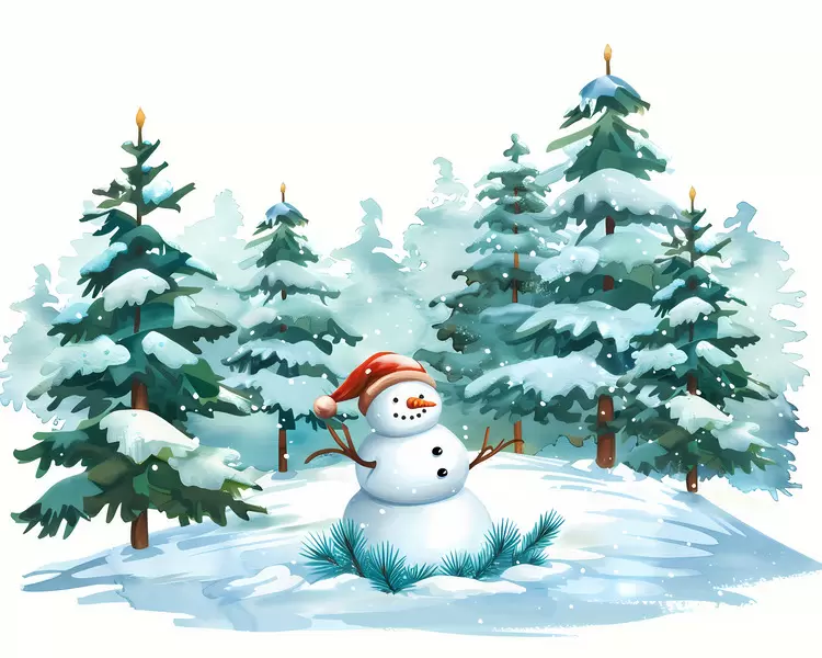 Christmas scene