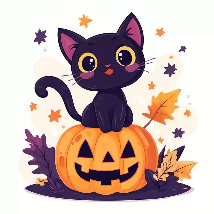 Halloween Black Cat