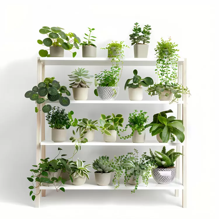 shelf of plant