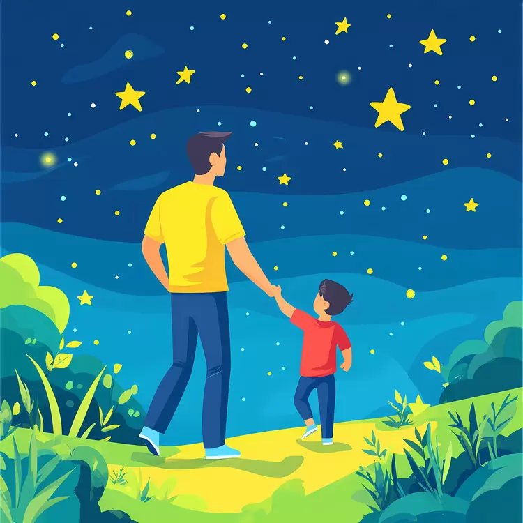 father and son