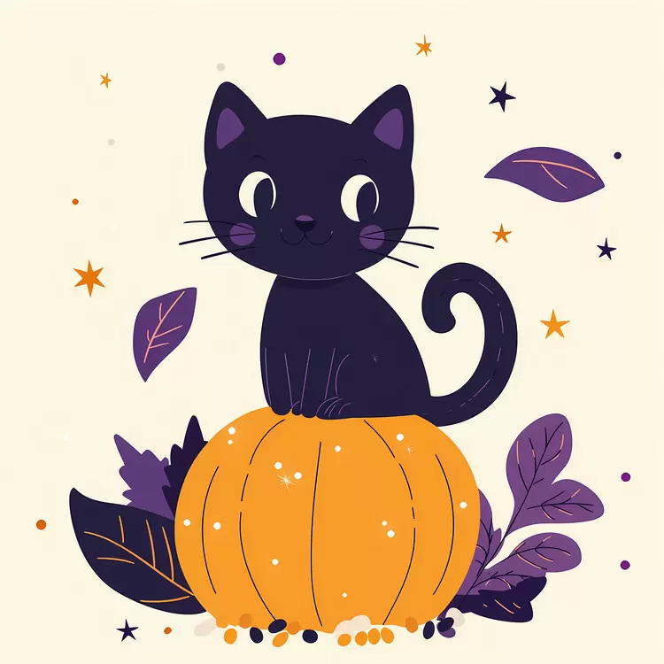 Halloween Black Cat