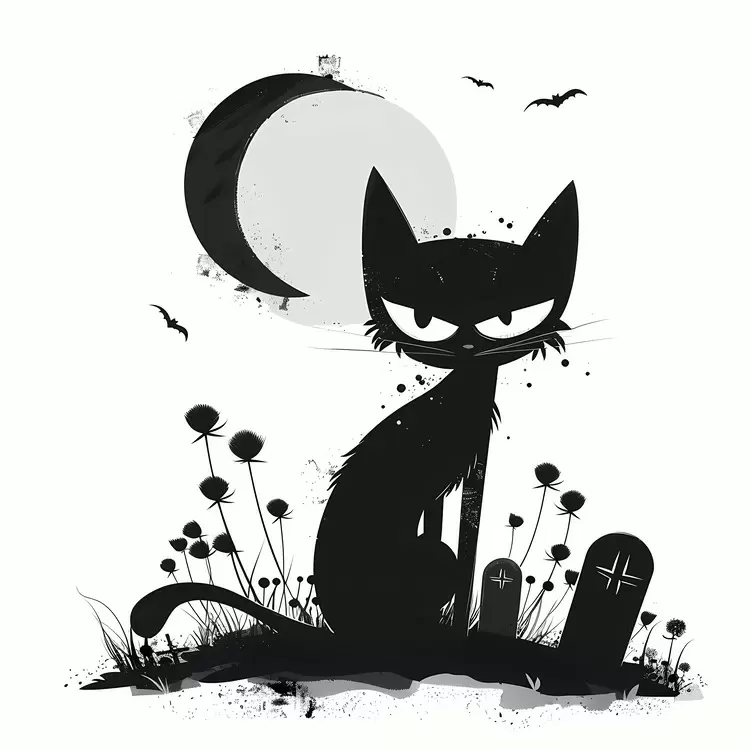 Halloween Black Cat