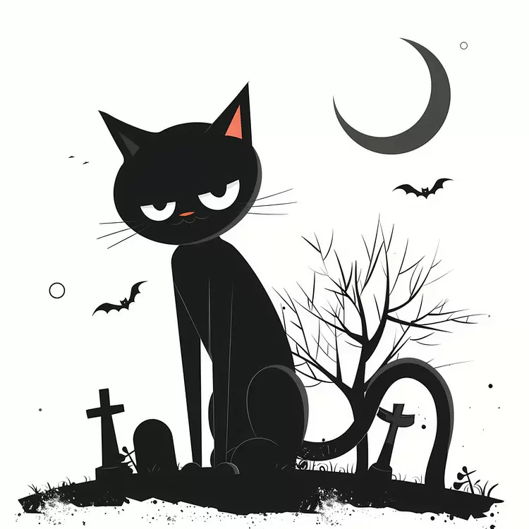 Halloween Black Cat