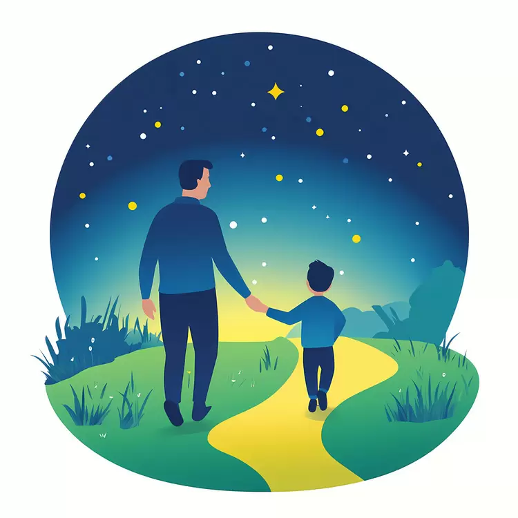 father and son