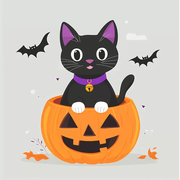 Halloween Black Cat